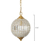 Jamie Young - Crystal Orb Pendant - 13 Inch