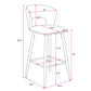 !nspire - Camille Counter Stool - Set of 2