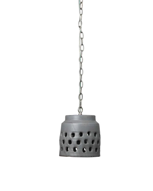 Jamie Young - Perforated Pendant - 9 Inch