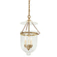 JVI Designs - Medium Bell Jar Lantern with Clear Glass - 11 Inch